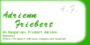 adrienn friebert business card